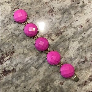 Kendra Scott hot pink statement bracelet